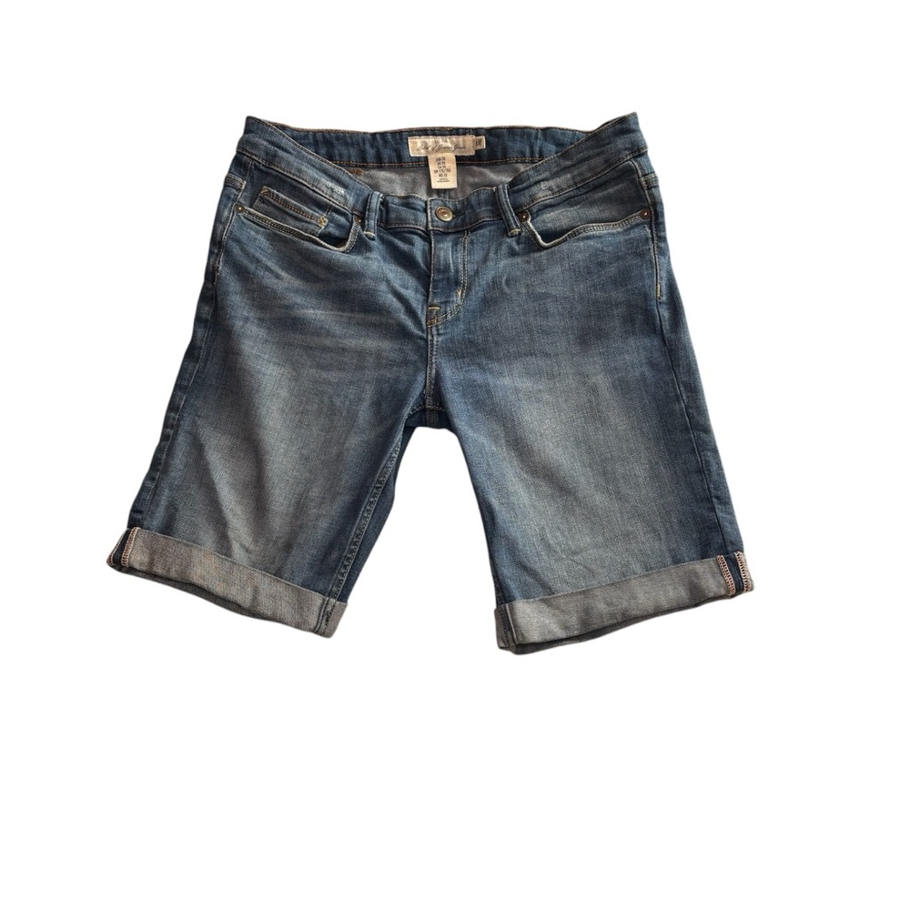 HM L.O.G.G label of Grades Goods women Jean Bermuda shorts Sz 30 outdoors summer